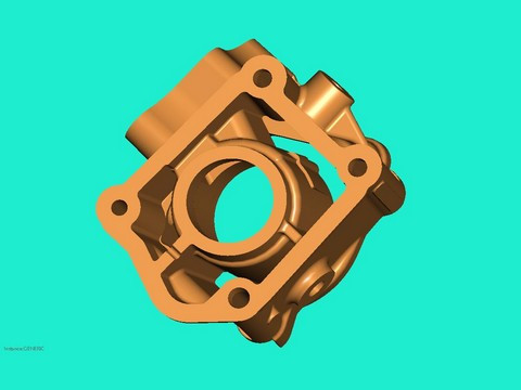 ED0038651430-S } EGR FLANGE