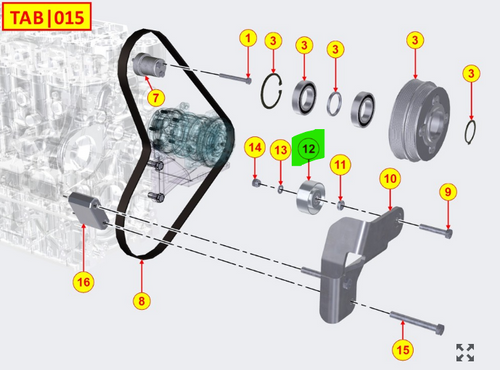  ED0041100630-S } LOVOL IDLER D.65 