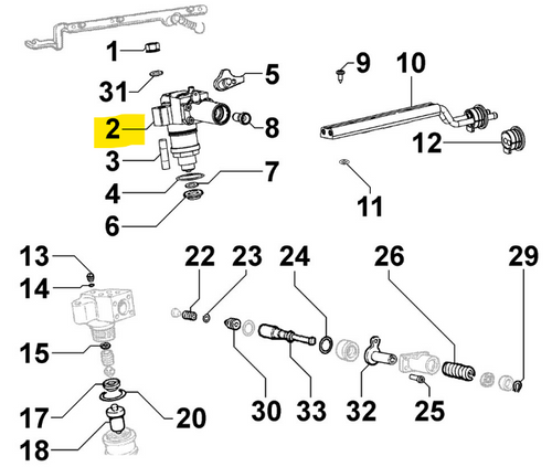 ED0048968810-S } KIT; INJ.PUMP (285)