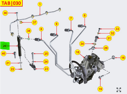 ED0050107820-S } INJECTOR 