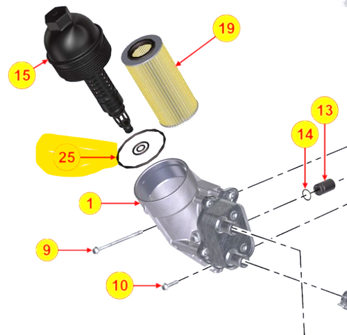 ED0081802150-S } KIT SEAL RINGS