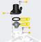 ED0091950030-S } THERMOSTATIC VALVE ASSY