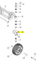 110267 - WHEEL FORK 110267 - WHEEL FORK
