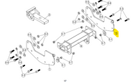 109303 } LEFT SUPPORT PLATE