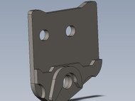 109631 } LEFT HITCH BRACKET