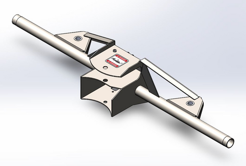 109700 } GEAR BOX FRAME #106630 W/ SAFETY DECAL