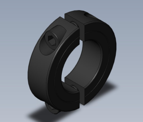 109776 } 1" TWO-PIECE SHAFT COLLAR