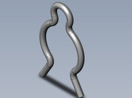 110059 } HAIR PIN 3/4"
