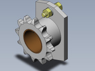 110101 } SPROCKET WITH SHEAR PIN