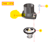 ED0027500090-S } THERMOSTAT COVER