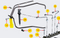 ED0035450970-S } KIT tubi rifiuto KDI 1903 TCR
