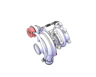 ED0096101670-S } TURBOCHARGER 3404 WITH ANTITAM