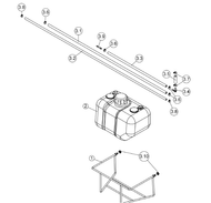 700717 } KIT, FUEL TANK 2 GAL