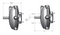 GB6-7575 } 6:1 GEARBOX