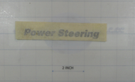 C48011 } REV B` DECAL -POWER STEER