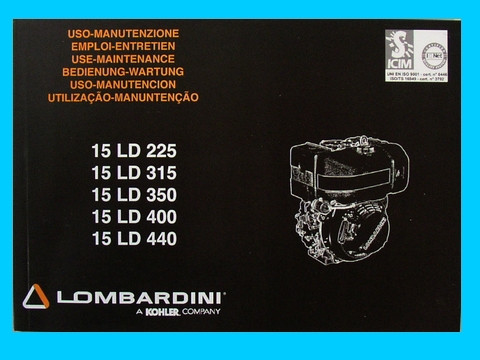 ED0053028510 } USE/MAINT.BOOK 15L
