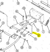 Case Ingersoll Garden Tractor Utility Blade Parts