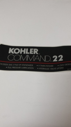 24 113 71-S } DECAL: 22 HP