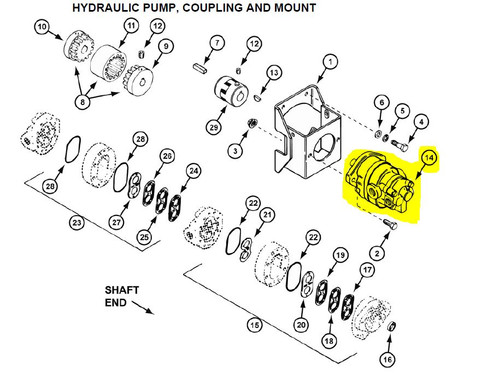 C32170 - PUMP - Item#14 in illustration