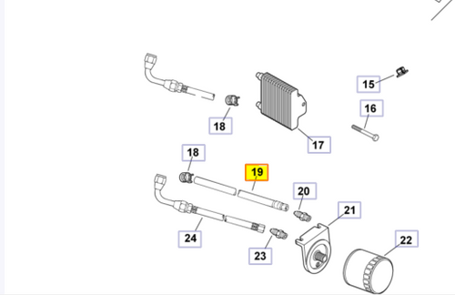 24 326 60-S } HOSE: OIL