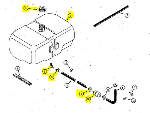 C43889 - REPLACEMENT FUEL TANK KIT