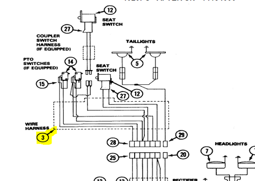 C46801 - WIRE HARNESS RPL C43228