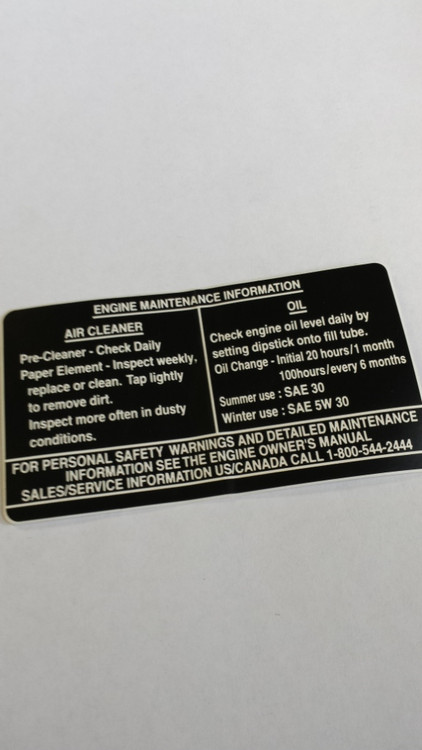 63 113 03-S } DECAL: A/C