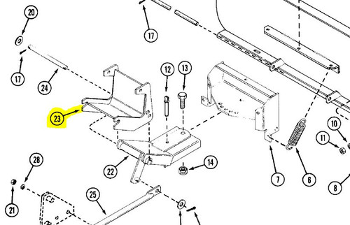 C44287 - BRKT WMT RPL