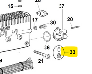 ED0090802150-S } ZINC ANODE PLUG