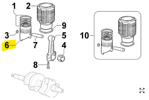  ED00A20R0630-S } PISTON