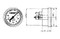 ED0025290070-S } TACHOMETER