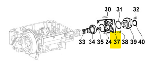  ED0038550940-S } FLANGE