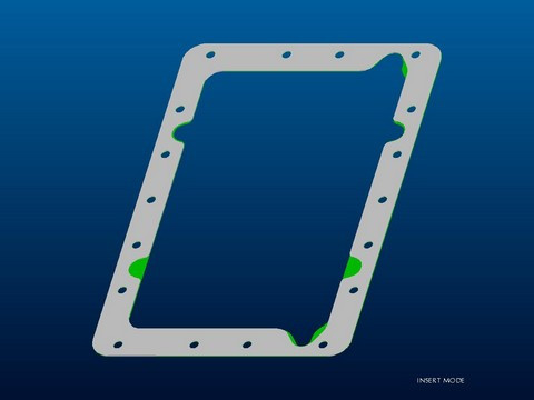 ED0047755600-S } OIL PAN GASKET