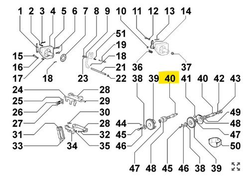 ED0061300360-S } GEARSHAFT