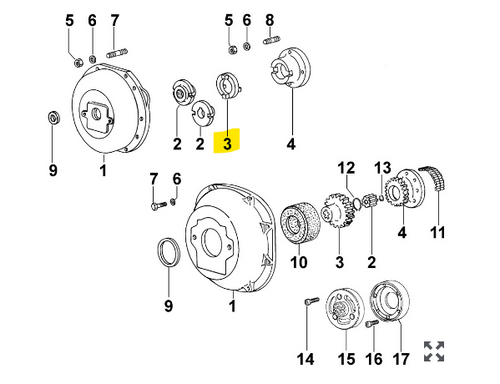  ED0064500070-S } SPROCKET