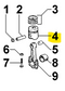ED0065008080-S } PISTON STD.