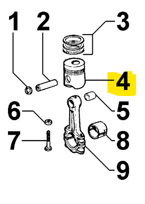 ED0065008090-S } PISTON +0.5