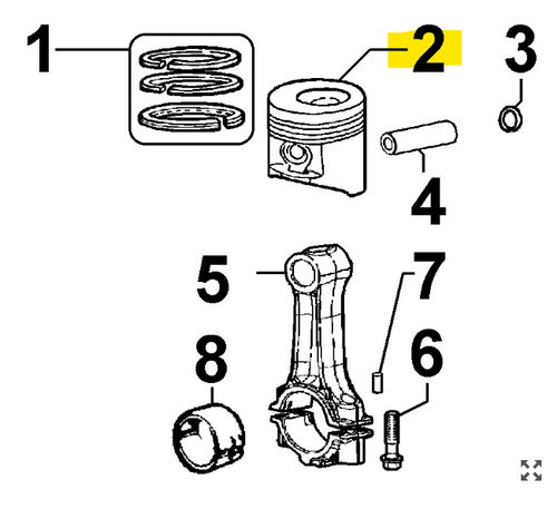 ED0065017710-S } PISTON +1