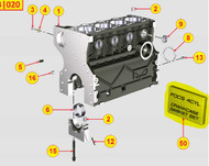 ED0082051110-S } CRANKCASE GASKET SET
