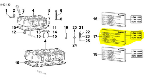 ED0082051170-S } GASKET SET