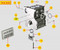 ED0084301050-S } TAPER PIN