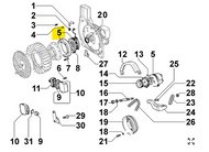  ED0011574150-S } ALTERNATOR 12V 21A