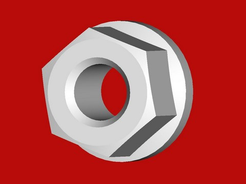 ED0032401520-S } DADO ESAG./HEX.NUT