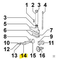 ED0043300090-S } ROCKER ARM ASSY 