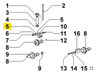 ED0052710540-S } LEVER FOR TAPPET 