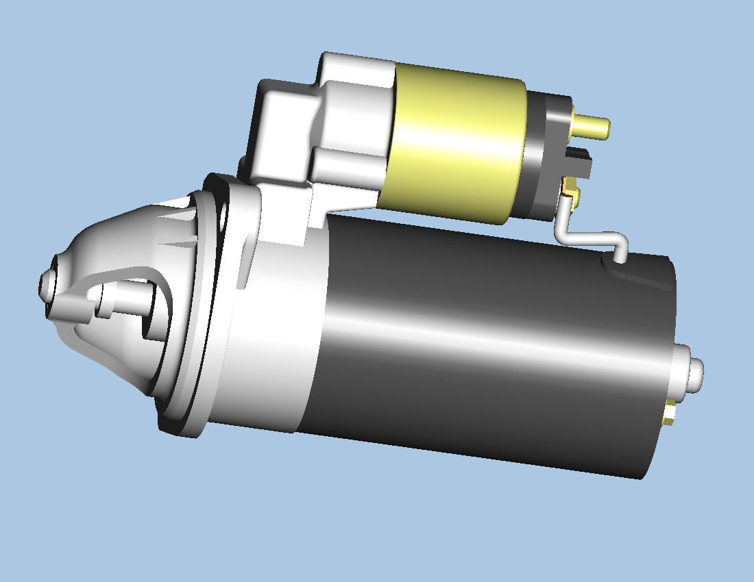 ルマンド ED0058402810-S } STARTER MOTOR BOSCH - Salem Power Equipment
