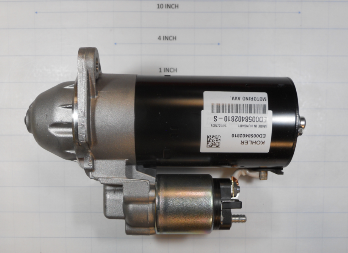 ED0058402810-S } STARTER MOTOR BOSCH - Salem Power Equipment