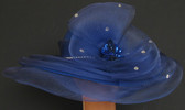 Ananova - Stunning Star Studded Blue Hat