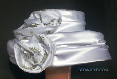 Ladies New Hat with Exquisite Gold Trimming