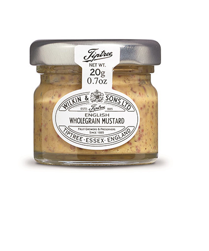 Tiptree English Wholegrain Mustard Mini Jars 72 x 20g